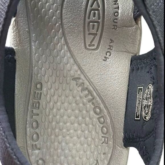 KEEN Clearwater CNX Men\'s 14 Sky Captain Black Water Hiking Sandals 1027407⁠ main image 9